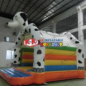 castillo hinchable para perros