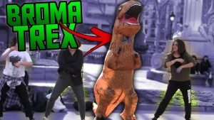 disfraz de t-rex hinchable jurassic world