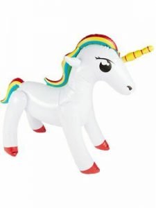 disfraz de unicornio hinchable