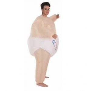 disfraz sumo hinchable niño