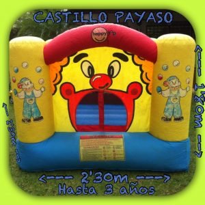 mini castillo hinchable